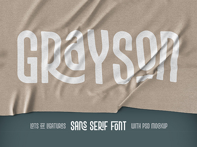 Grayson font & mockup