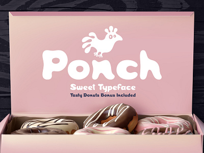 Ponch font and graphics