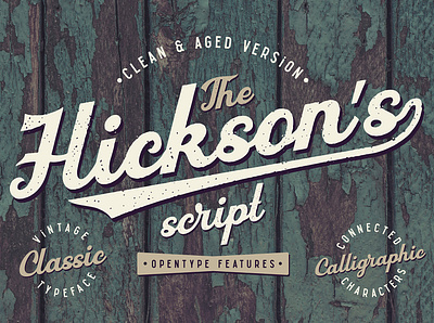 Hickson's script font abc abstract alphabet brush calligraphy character design drawn elegant english font graphic hand handwritten ink latin letter lettering loft modern