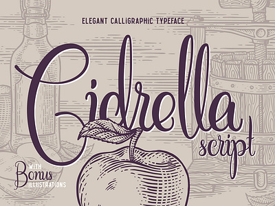 Cidrella script & graphics