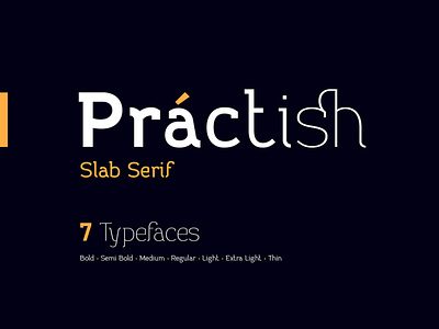 Practish font family