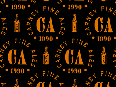 Carney Ales - Badge Pattern