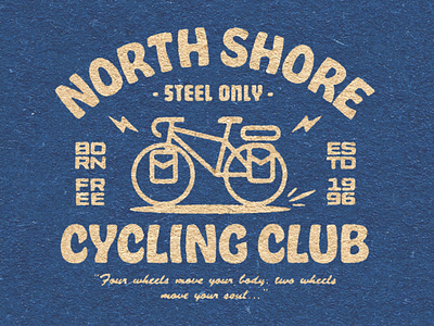 North Shore Cycling Club adobe illustrator badgedesign badges brand identity design illustration logo logodesign type vector