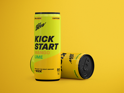 Mountain Dew Kickstart Redesign