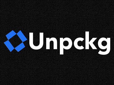 Unpckg Visual Identity - Logo and Icon