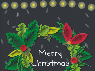 Paper Cut... Merry Christmas!! christmas christmas card design design art illustration illustrator merry christmas papercut winter xmas