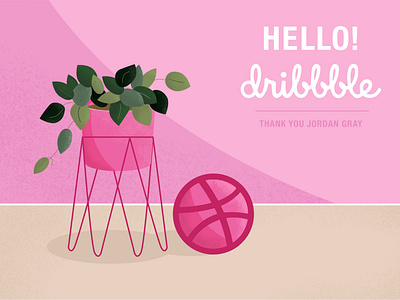 Hello Dribbble! My First Shot