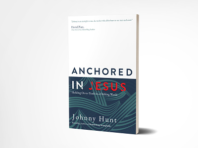 Book Cover Design: Anchored In Jesus bookcover bookcoverdesign design paperback