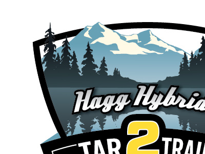 Hagg Hybrid Marathon Logo marathon mountains outdoors running