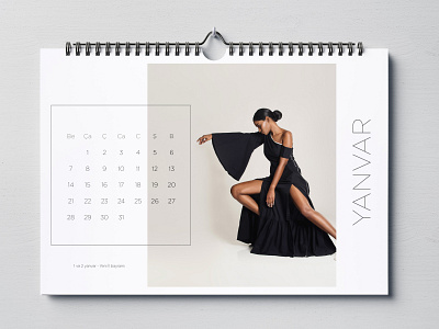 Calendar Project for Dancers | 2019 calendar calendar 2019 dance design january layoutdesign minimalism