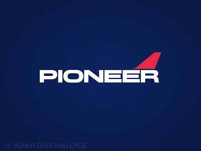 Daily Logo 12/50: Airline dailylogochallenge logo