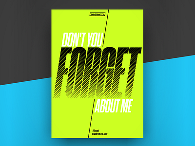 Poster - Forget