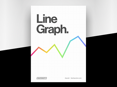 Poster - Graph blankposter.com graph helvetica lines poster