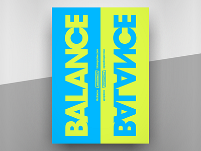Poster - Balance