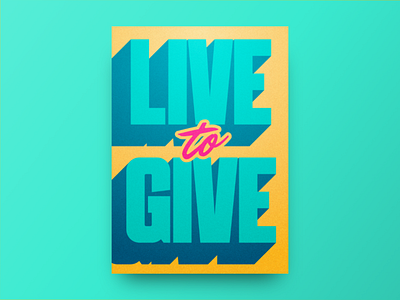 Poster - Give