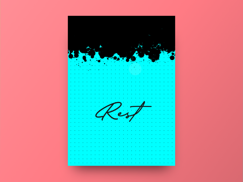 Poster - Rest design blankposter blankposter.com