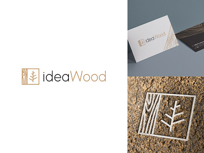 Idea wood - logo