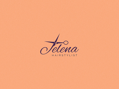 Jelena hairstylist logo