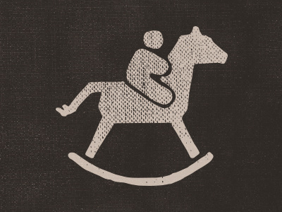 Childhood child childhood horse icon illustration