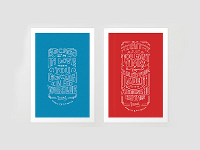 "Local" 312 alert chicago hand lettering hi fi native lettering posters