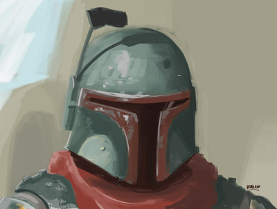 mandalorian study charachter design concept art illustration