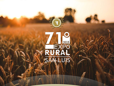 expo rural san luis 71 design logo