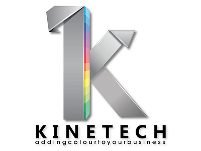 Kinetech logo logo vectorart