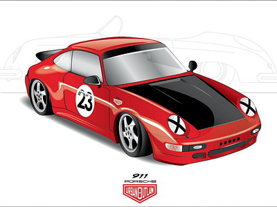 993 911 vectorart inspire porsche