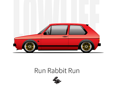 Golf 1 rabbit