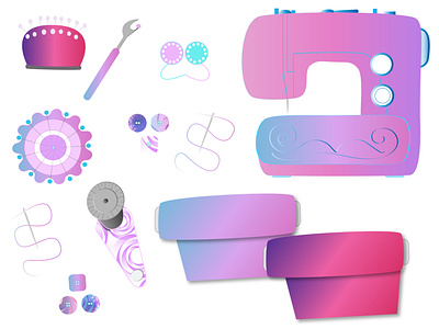 Sewing Machine designs, themes, templates and downloadable graphic elements  on Dribbble