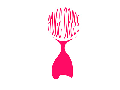 Red Dress Logo Clothing Brand