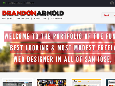 Brandon Arnold Designer Developer Advertiser Improviser foundation responsive ui web design