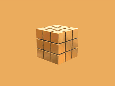 Rubik's cube ae gif gif art 设计