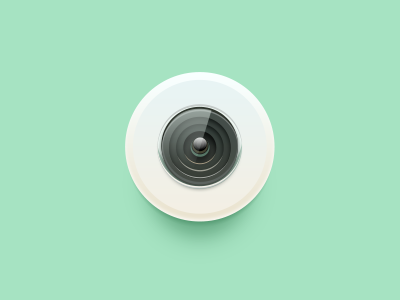 Webcam design icon photoshop ui 图标 应用 设计