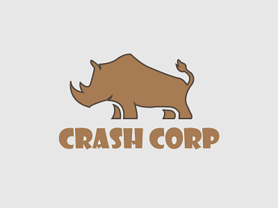 Crash Corp Logo logo logo design logodesign logos logotype