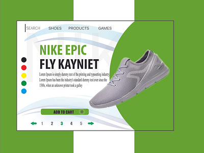 Shoe Web Banner