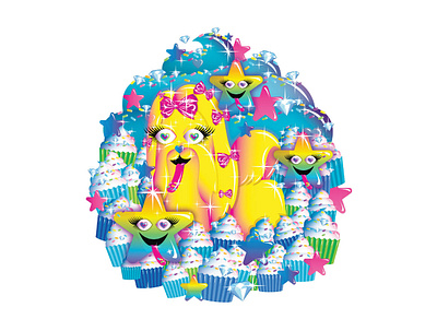 San Diego Addy Awards - Puppy dog illustration kawaii