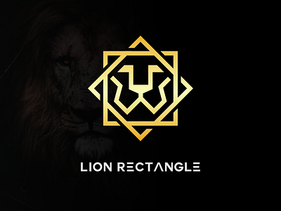 lion rectangle logo