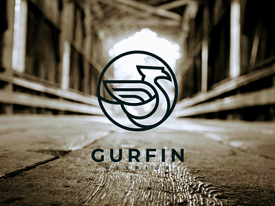gurpin logo branding design icon illustration illustrator logo logo design logotype minimal vector