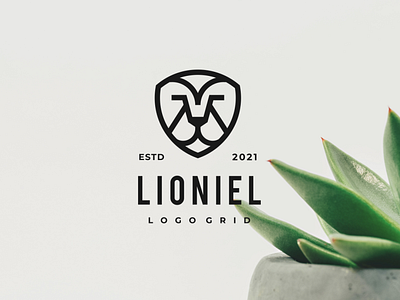 LIONIEL logo animation branding design icon illustration logo logo design logotype minimal vector