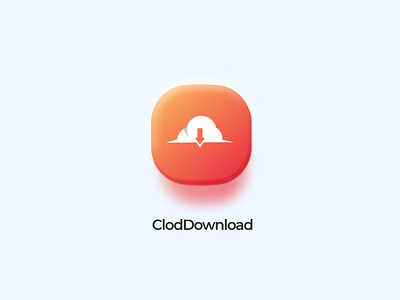 cloddownload logo animation app branding design flat icon illustration illustrator logo logo design logotype minimal type typography ui ux vector web website