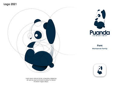 puanda logo branding design icon illustration logo logo design logotype ui ux vector