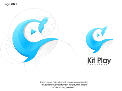 kit play logo branding design icon illustration logo logo design logotype ui ux vector