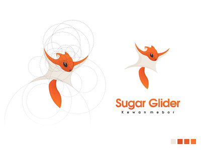 sugar glider logo branding design icon illustration logo logo design logotype ui ux vector