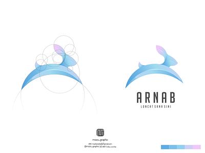 arnab logo branding design icon illustration logo logo design logotype ui ux vector