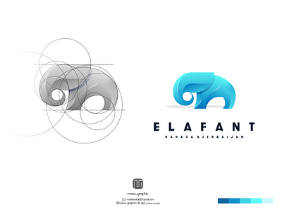 elafant logo branding design icon illustration logo logo design logotype ui ux vector