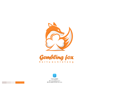 Gembling fox logo branding design icon illustration logo logo design logotype ui ux vector