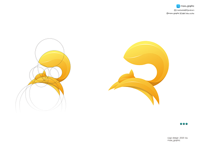 squirel logo animal branding design icon illustration logo logo animal logo design logotype squirel vector
