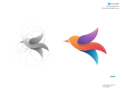 Bird logo branding design icon illustration logo logo design logotype ui ux vector