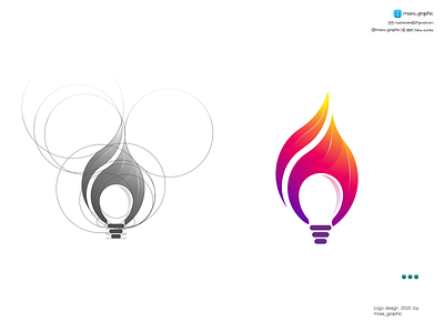 Firlamp Logo branding design icon illustration logo logo design logotype vector